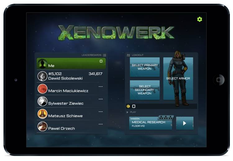 Xenowerk iPad