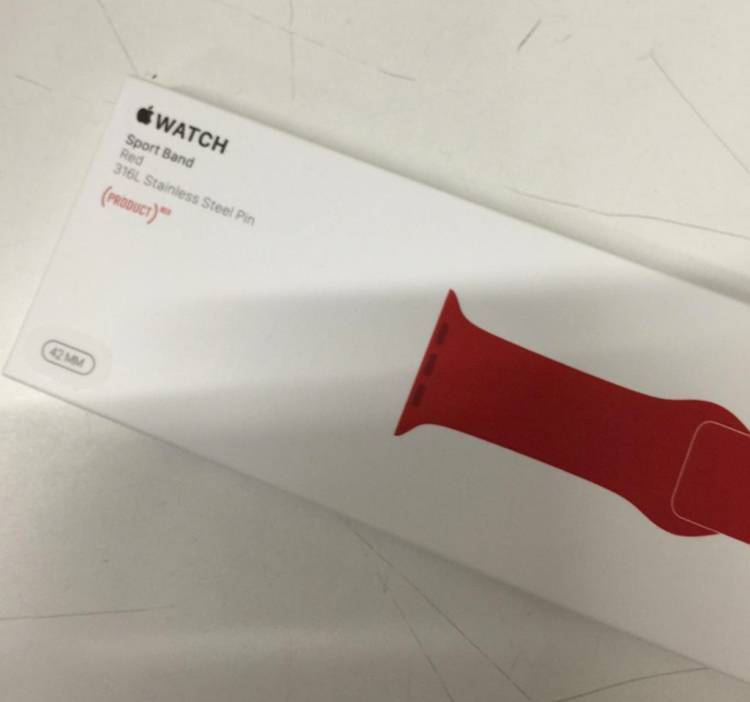 Product RED Apple Watch Sport band