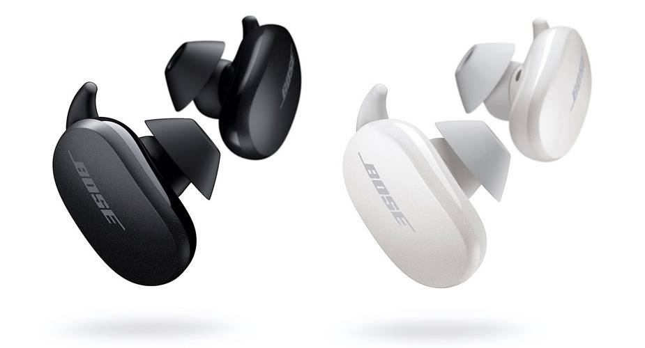 bose quietcomfort earbuds czarne