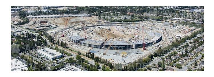 New Apple campus in Cupertino