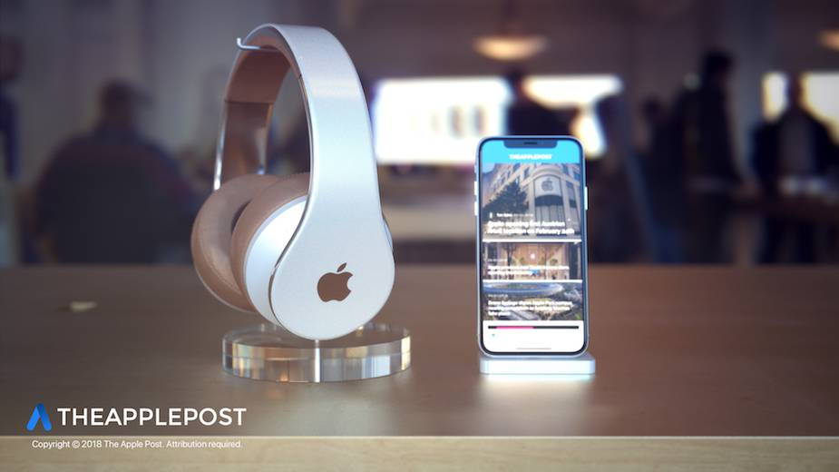 Wizja nowych słuchawek Apple