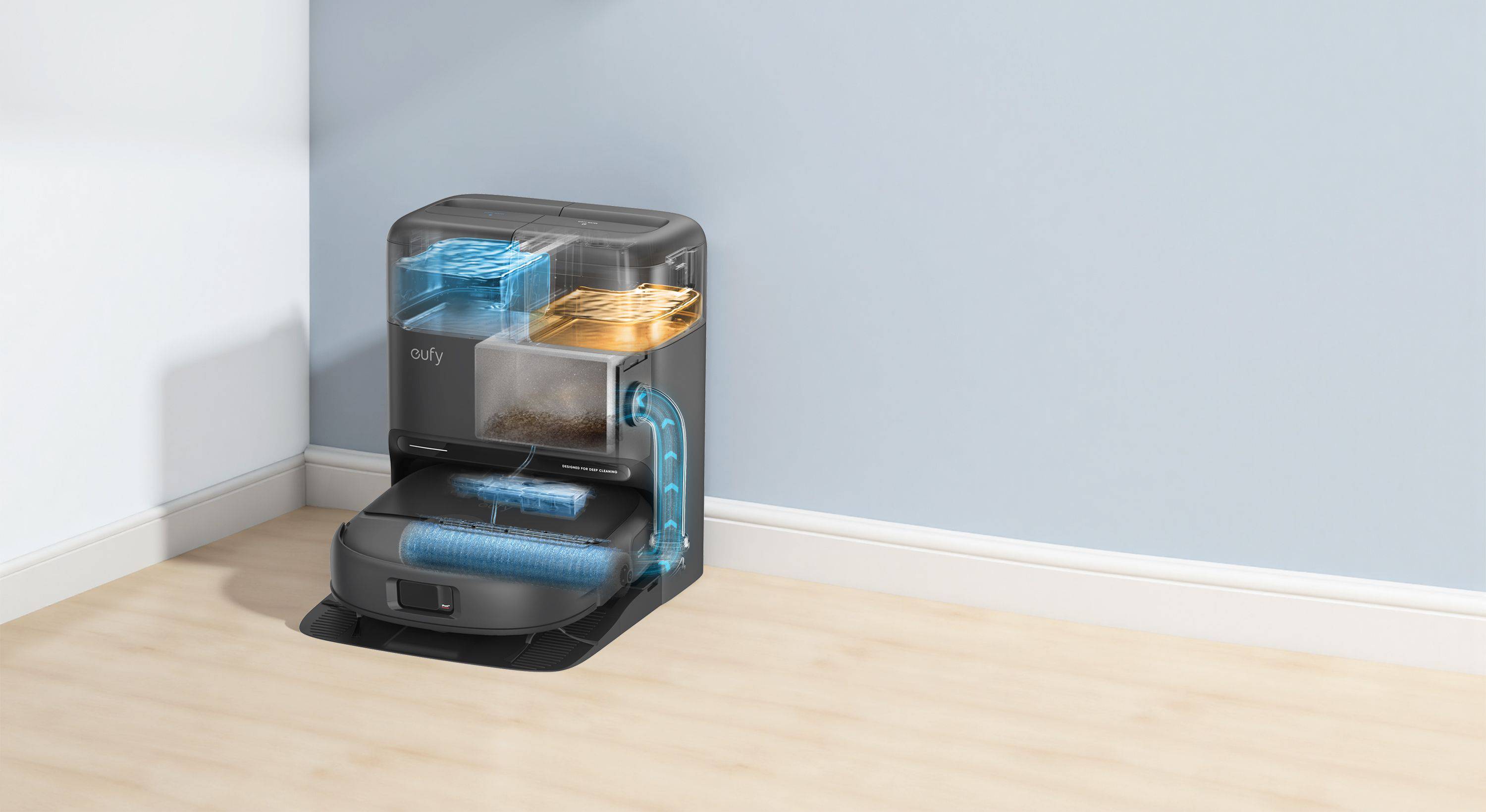 Robot sprzątający eufy C28 debiutuje w Polsce. Średnia półka z ambicjami premium (informacja prasowa)