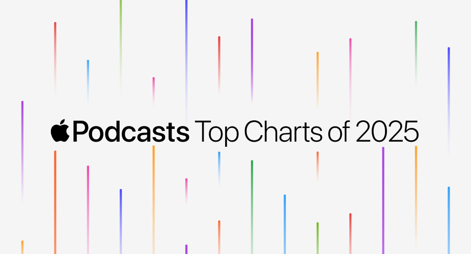 Apple przedstawia najpopularniejsze programy i trendy w Apple Podcasts w roku 2025