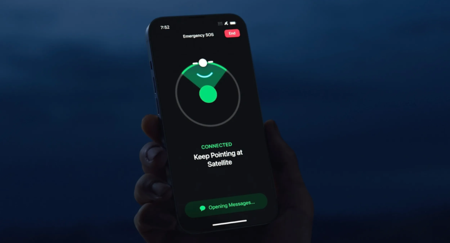 Apple zdominowało rynek telefonów z łącznością satelitarną