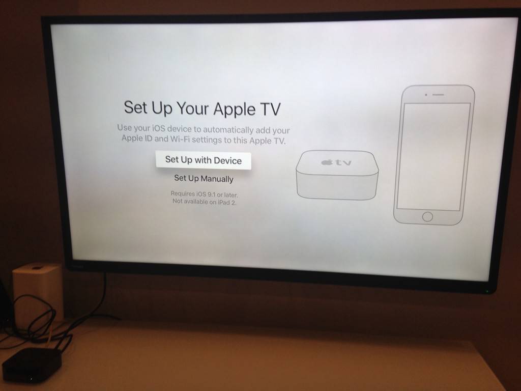 Apple TV konfiguracja