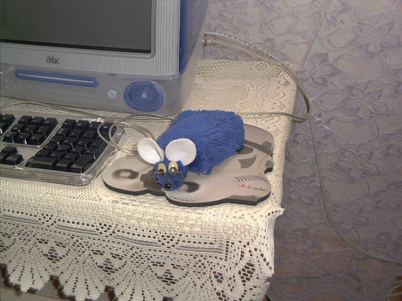 iMac G3 i mysz