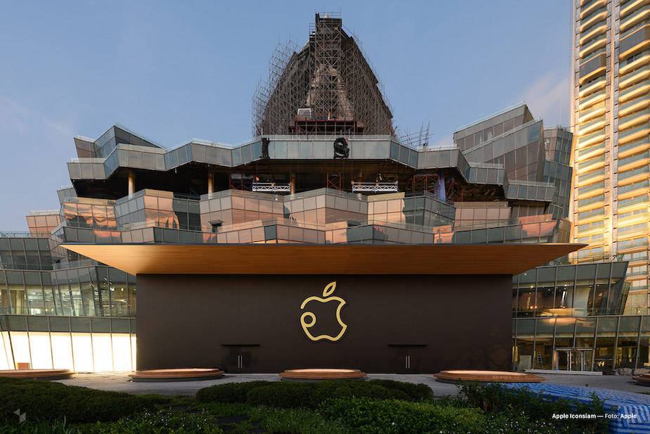 Apple Store w Icon Siam w Bangkoku