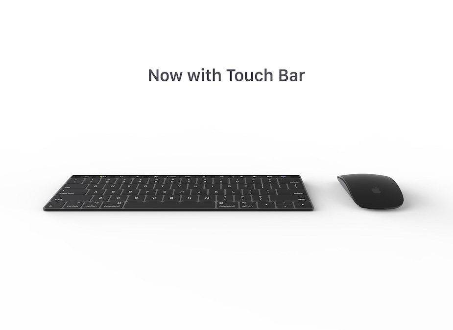 Apple Magic Keyboard z Touch Bar I Touch ID