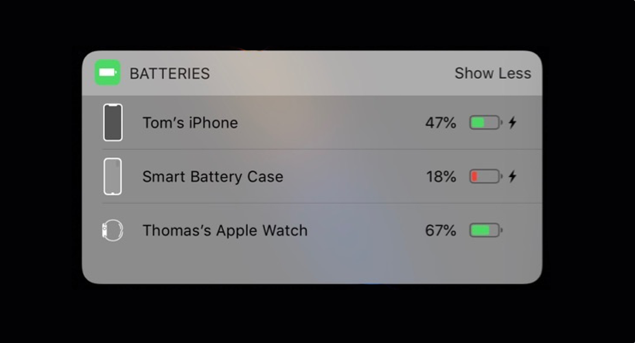 Smart Battery Case w iOS 12.1.2