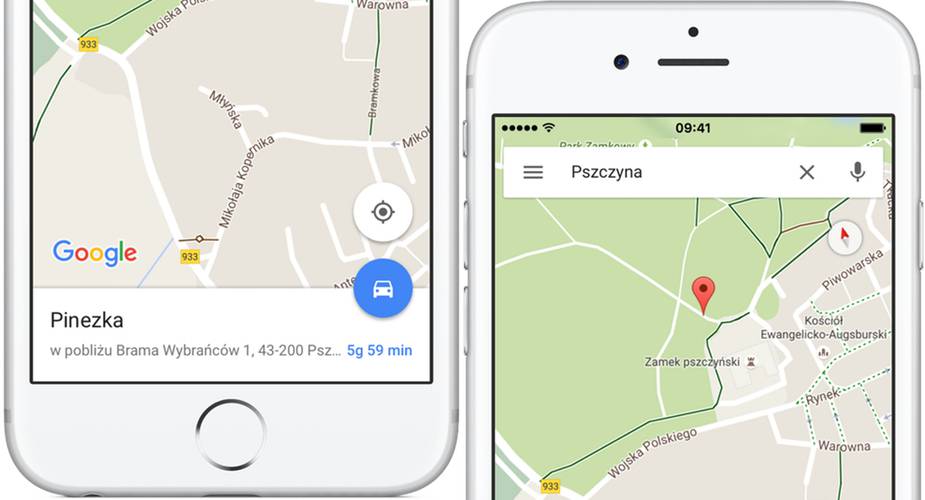 google maps ios iphone