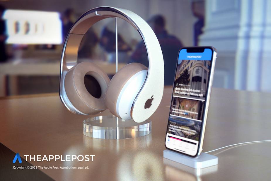 Wizja nowych słuchawek Apple