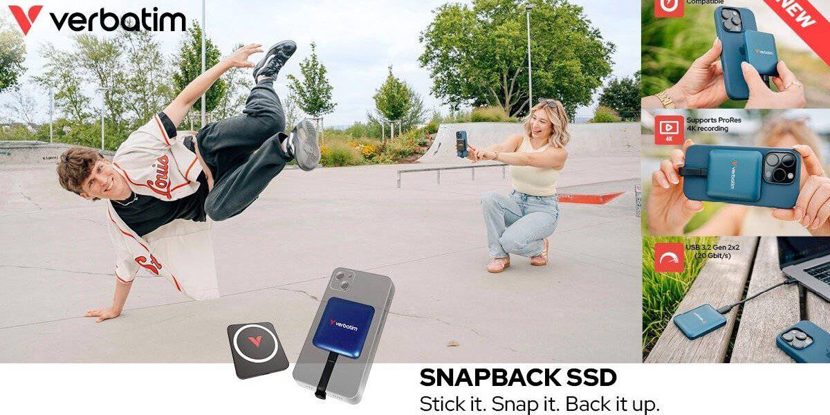 SnapBack SSD – lekki dysk z MagSafe dla iPhone’a