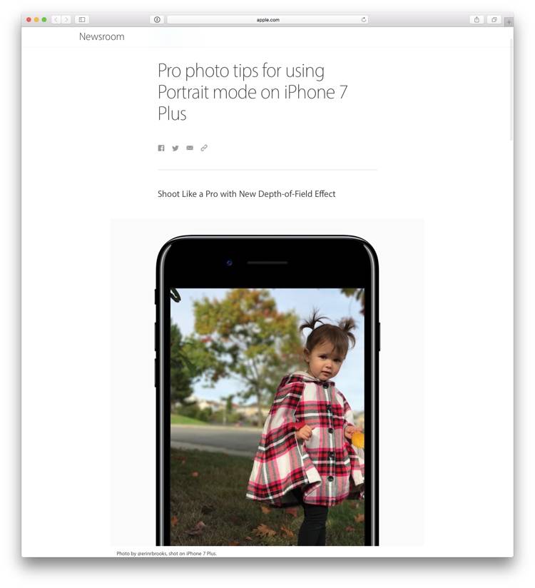Apple iPhone 7 Plus how to take portrait photos