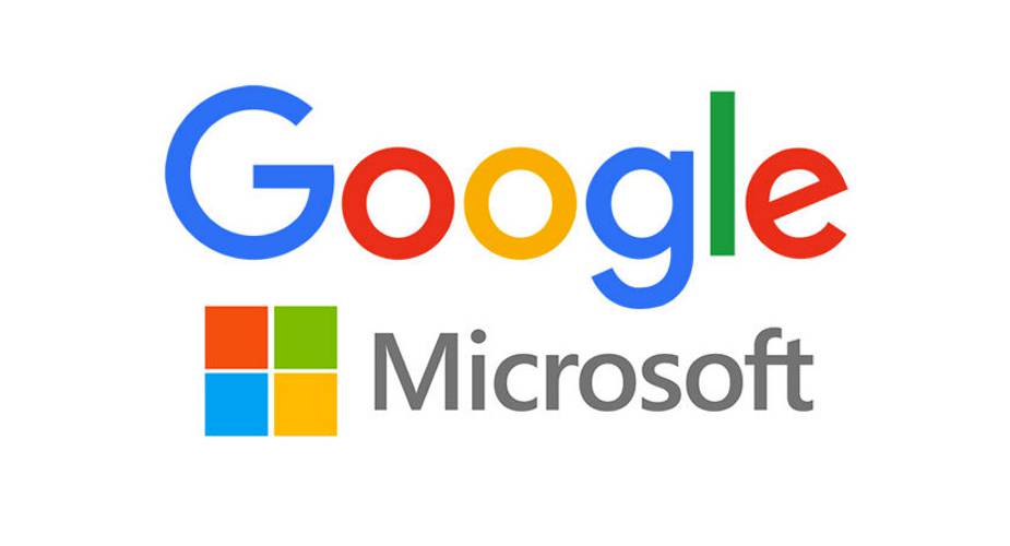 Google make. Гугл и Майкрософт. Google go. Google Microsoft logo. Майкрософт гугл слидейс.