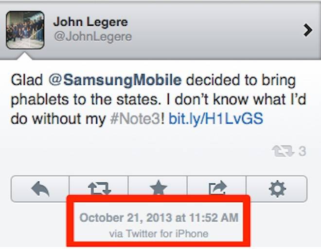 John Legere tweet
