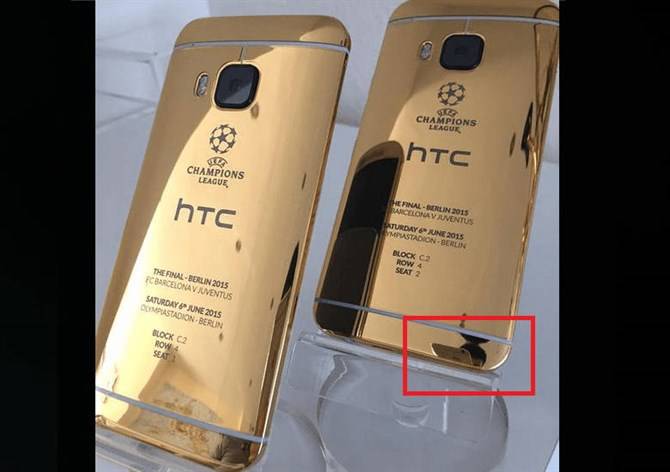 Złoty HTC