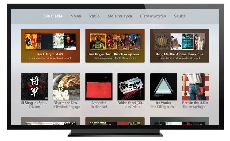 Apple TV Apple Music