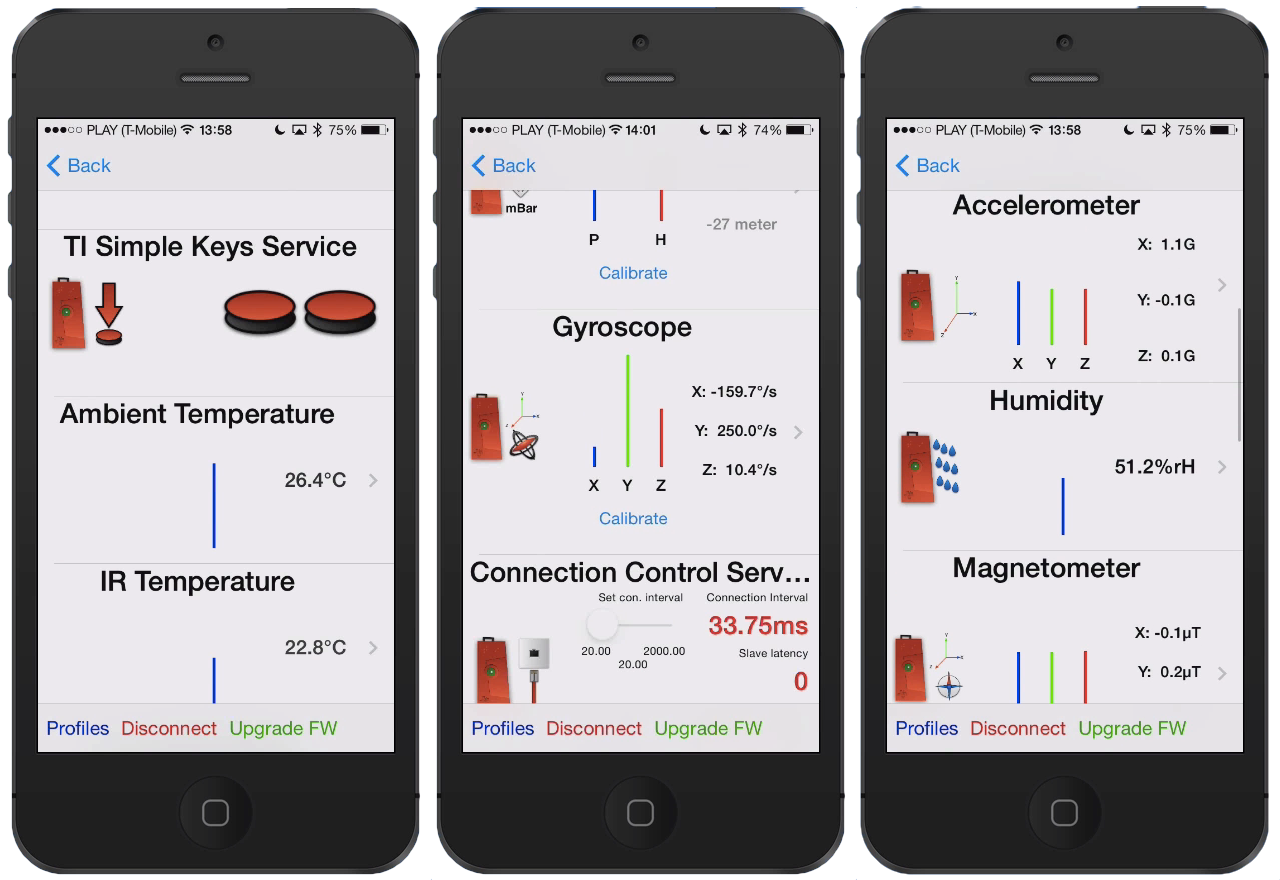 SensorTag App Software