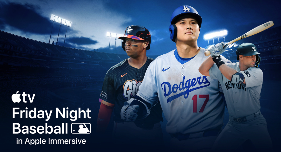 Apple i Major League Baseball ogłaszają harmonogram wrześniowych transmisji „Friday Night Baseball” oraz pierwszą w historii transmisję w formacie Apple Immersive