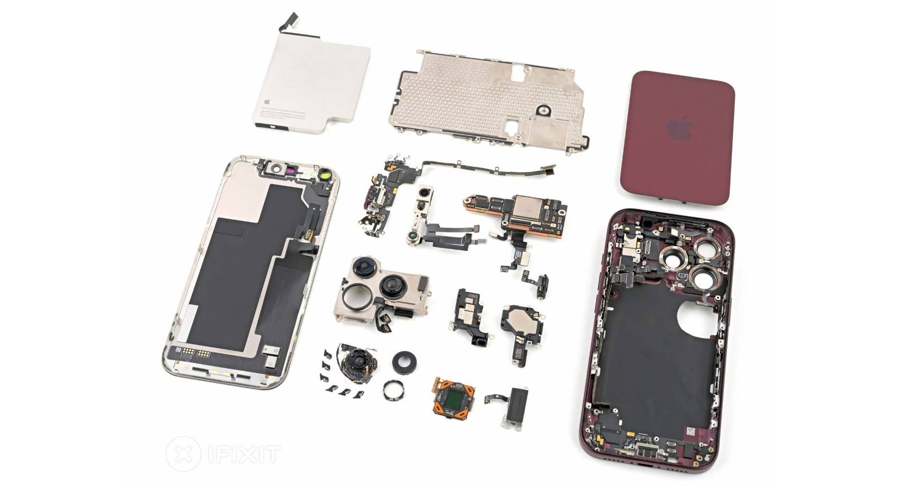IPhone 18 Pro pod lupą iFixit